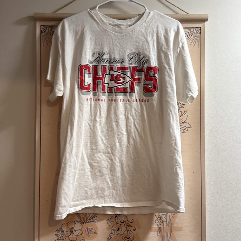 Kansas City Chiefs White T-Shirt